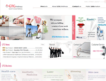 Tablet Screenshot of gtgwellness.com